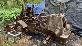 Burned Excavator Restoration | Fully restored diesel engine for excavator