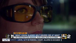 New Night Driving Glasses make driving at night easier