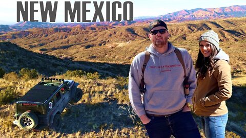 Exploring New Mexico's Hidden 4x4 Trails, Jeep Wrangler and Chevy ZR2 Red sands dunes and other offroad Trails