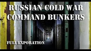 EXPLORING HUGE COLD WAR BUNKERS UNDER THE FOREST..