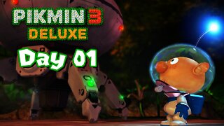 Pikmin 3 Deluxe - Day 1 - Meeting the Pikmin