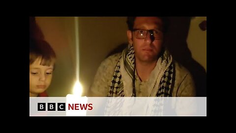 Father trapped in Gaza’s Jabalia refugee camp records video diaries - BBC News