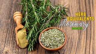 How to Substitute Fresh, Dried or Ground Herbs [Rosemary] #SHORTS