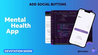 How to add Custom Social Buttons| Google, Apple | flutter app shorts | flutter tutorial