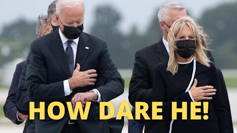 BIDEN'S SHOCKING DISRESPECT FOR THE FALLEN and other news