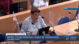 COVID-19 cases increasing among children in Palm Beach County, health director says