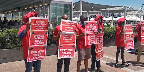 SOUTH AFRICA - Cape Town - Nehawu workers at the Robben Island Museum have embarked on a strike following a deadlock in wage negotiations (video) (fCr)