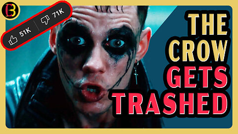 Huge RATIO for The Crow Trailer | Fans are NOT Happy