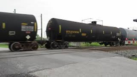 CSX Manifest Mixed Freight Train from Bascom, Ohio September 1, 2020