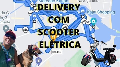 DOING ELECTRIC SCOOTER DELIVERY WITH MEG (OFFSET)?