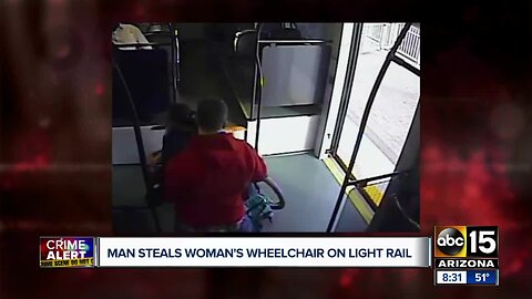 PD: Man tries to steal wheelchair with person still in seat