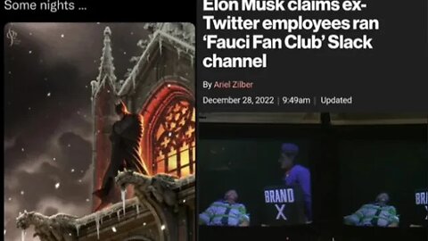 Elon batman Fauci joker ]brand X[ sudden death