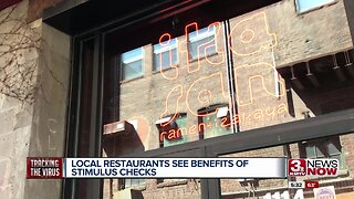 Local restaurants benefit from stimulus checks