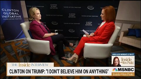 Unsurprisingly Psaki and Hillary Agree: There's No Proof For Biden Impeachment