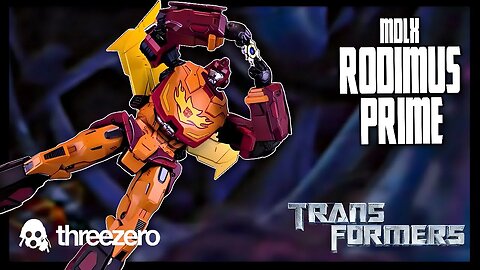 Threezero Transformers MDLX Articulated Figures Series Rodimus Prime @TheReviewSpot