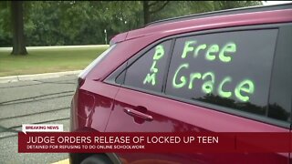 Oakland Co. teen to be released after being sent to detention center for not completing schoolwork
