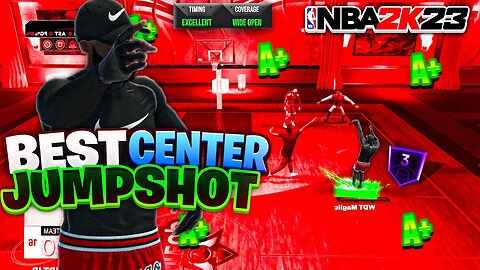 This GAME BREAKING JUMPSHOT FOR CENTERS is EASY GREENS on NBA 2k23 - Tips and Tricks NBA 2k23