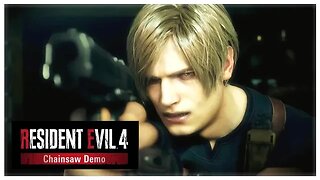 Resident Evil 4 Remake The Chainsaw Demo (Full Playthrough)