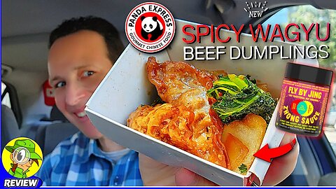 Panda Express® SPICY WAGYU BEEF DUMPLINGS Review 🐼🌶️🥩🥟 ⎮ Peep THIS Out! 🕵️‍♂️