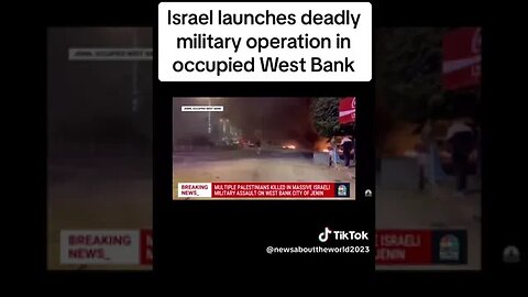 Israel Launches Deadly Raid In Occupied West Bank