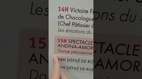 Demandez le programme ! Salon du Chocolat 🍫 2023