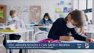 CDC argues schools can safely reopen