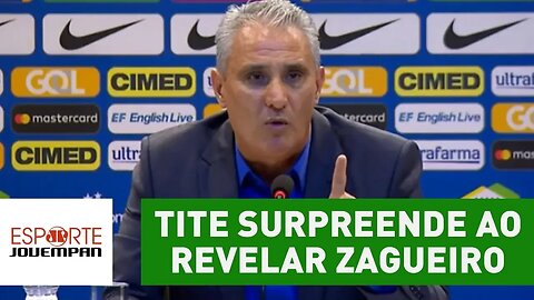 Tite SURPREENDE ao revelar zagueiro que está na lista dos 35!