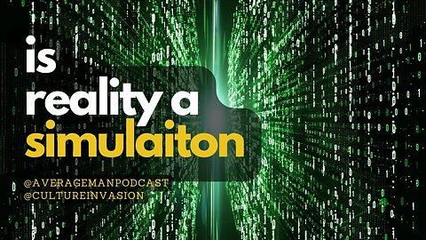 Debating the Possibility: Are We Living in a Simulation? Examining the Evidence | @averagemanpodcast