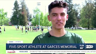23ABC Sports: Five-sport athlete at Garces Memorial High School