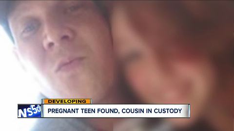 Pregnant teen found, cousin in custody after being on the run