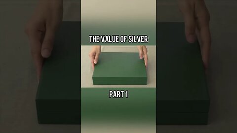 The Value of Silver: Exploring Its Rarity, Practical Uses, and Investment Potential - Part 1