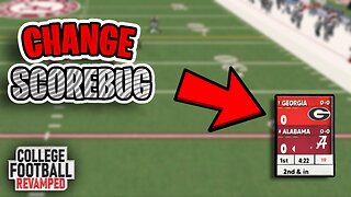 How To Change Scorebug in College Football Revamped 2024