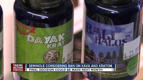 City in Pinellas County looking to ban Kava and Kratom