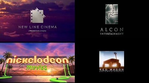 New Line Cinema/Alcon Entertainment/Nickelodeon Movies/Red Wagon Entertainment | Movie Logo Mashup