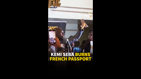 KEMI SEBA BURNS FRENCH PASSPORT