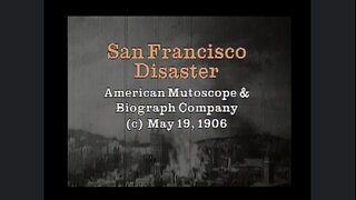 1906 San Francisco Disaster Simulation (Original Black & White Footage)