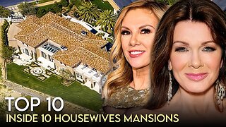 Top 10 Real Housewives Mansions | House Tour (Ramona Singer, Lisa Vanderpump & More)