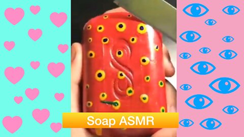 Soap crushing & cutting ASMR #25 (NO TALKING!)