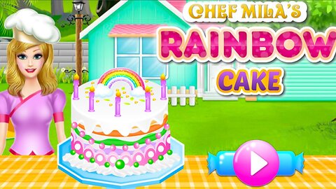 How to Make best ever Princess Rainbow Cake🎂 - Amazing Rainbow Cake Decoration