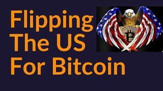 Flipping The US For Bitcoin (Danger Ahead)