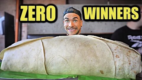 HUGE "CHILD SIZED" BURRITO CHALLENGE | Chicken & Waffle Burrito in Buffalo NY | Lloyds Taco Factory