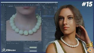 Aphrodite | how to create 3d realistic Character for animation | Part 15 | Blender tutorial