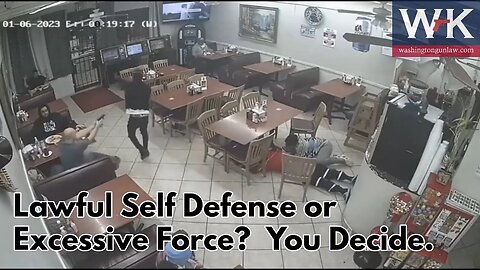 Lawful Self Defense or Excessive Force? You Decide.