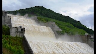 Coastal spillway of the Sayano-Shushenskaya HPP