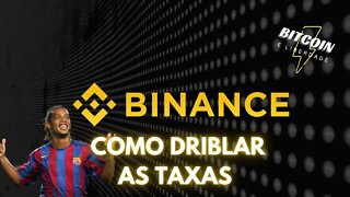 Como driblar as TAXAS e sacar Bitcoin da BINANCE Passo-a-passo