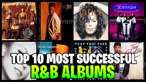 Top 10 Most Successful R&B Albums of All Time | Chart-Topping Classics and Soulful Icons 🎤🎶