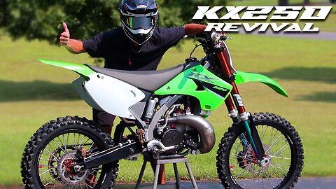 Reviving Blown Up $850 KX250 Two Stroke!!! First Ride