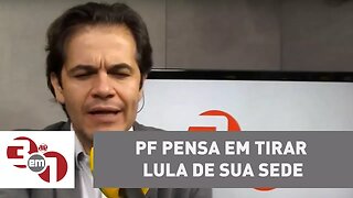 PF pensa em tirar Lula de sua sede em Curitiba