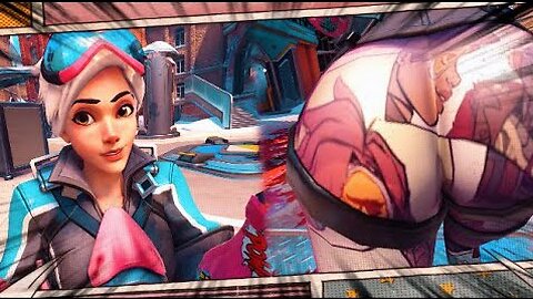 Comic Book Tracer Booty Pics in Game - Overwatch 2 (18+)