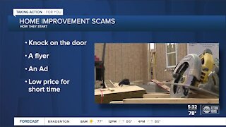 Home improvement scams increase during pandemic